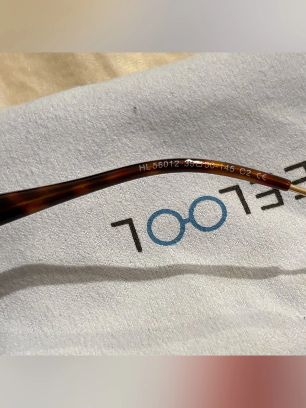 ZEELOOL Round Tortoise Gold Eyeglasses HL56012 C2 53-30-145